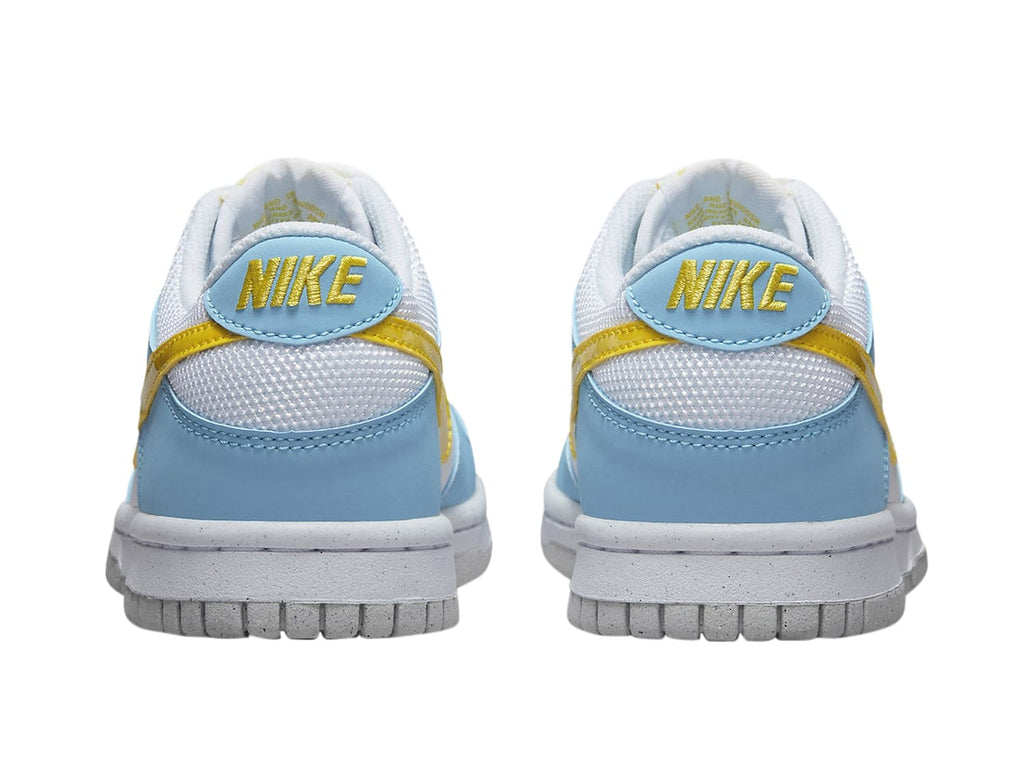Nike Dunk Low GS Next Nature White Blue Yellow - Image 4
