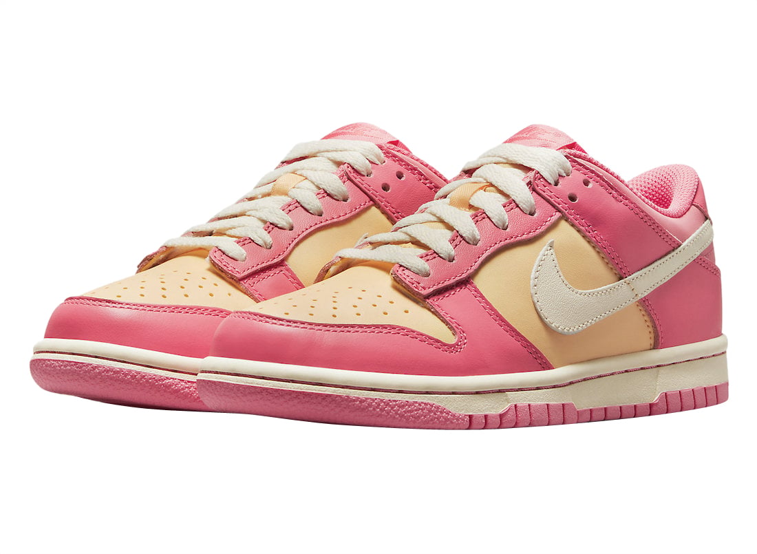 Nike Dunk Low GS Orange Pink - Image 2