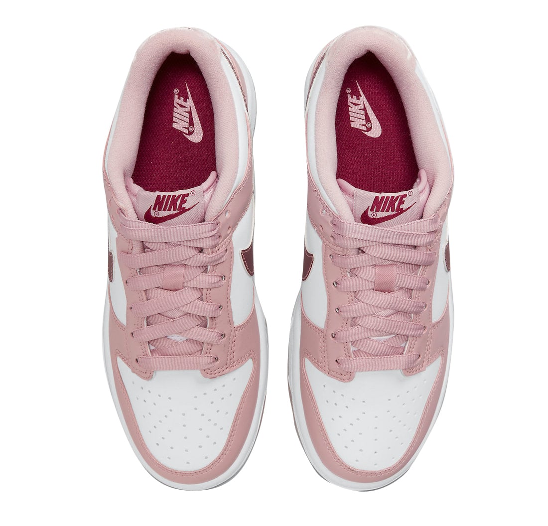 Nike Dunk Low GS Pink Velvet - Image 4