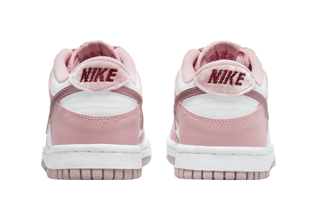 Nike Dunk Low GS Pink Velvet - Image 5