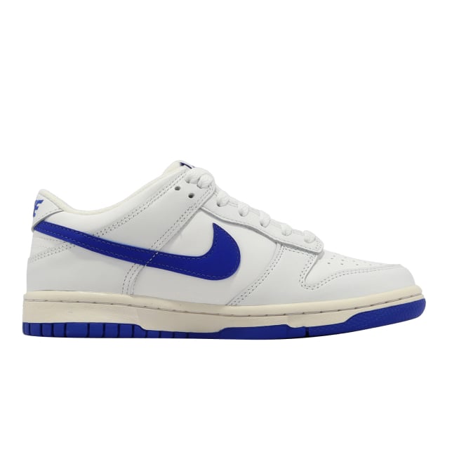 Nike Dunk Low GS Summit White Hyper Royal - Image 2