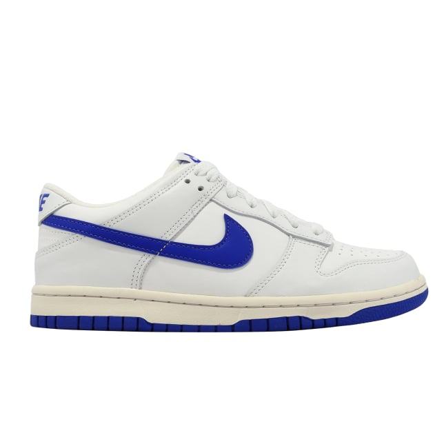 Nike Dunk Low GS Summit White Hyper Royal - Image 5