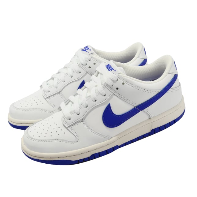 Nike Dunk Low GS Summit White Hyper Royal - Image 8
