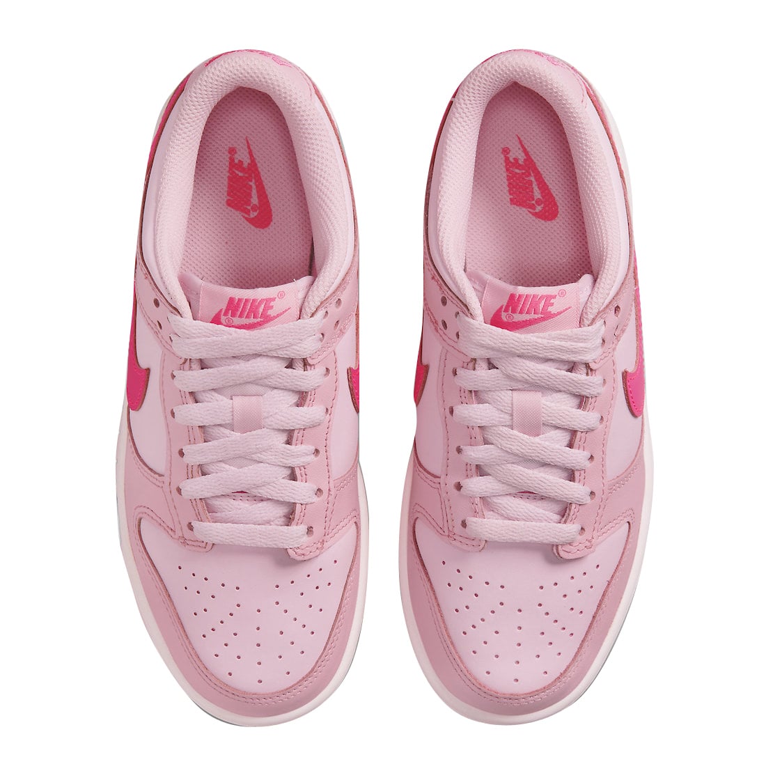 Nike Dunk Low GS Triple Pink - Image 4