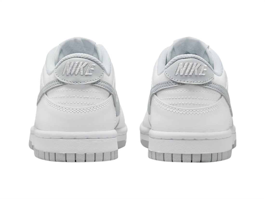 Nike Dunk Low GS White Grey - Image 5