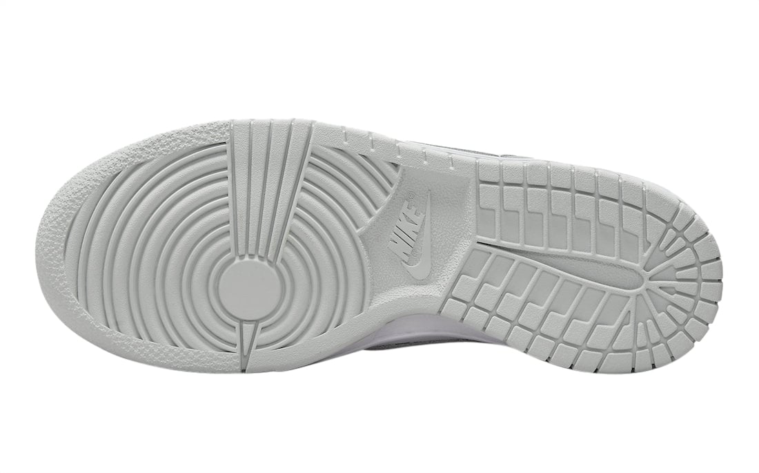 Nike Dunk Low GS White Grey - Image 6