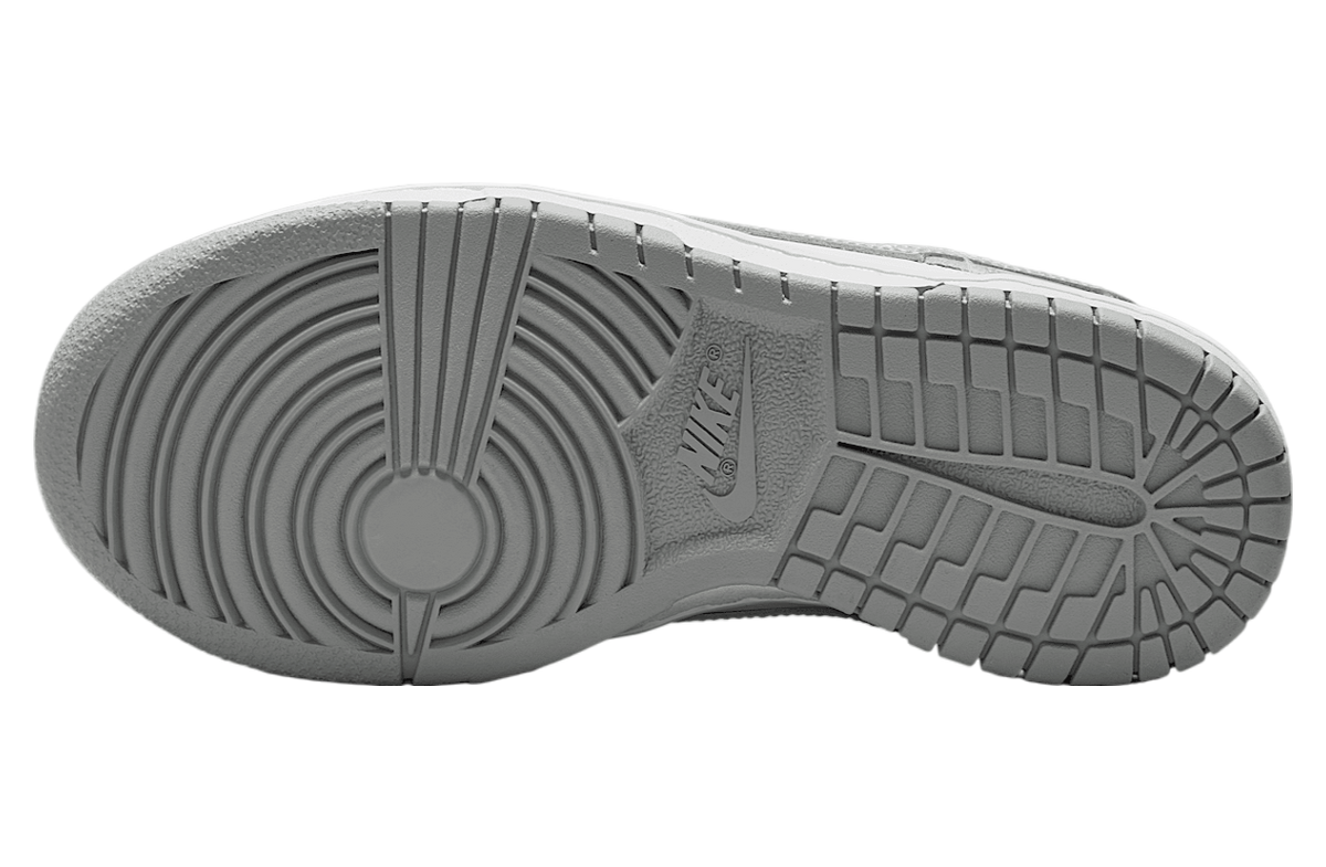 Nike Dunk Low GS White / Light Smoke Grey - Image 2