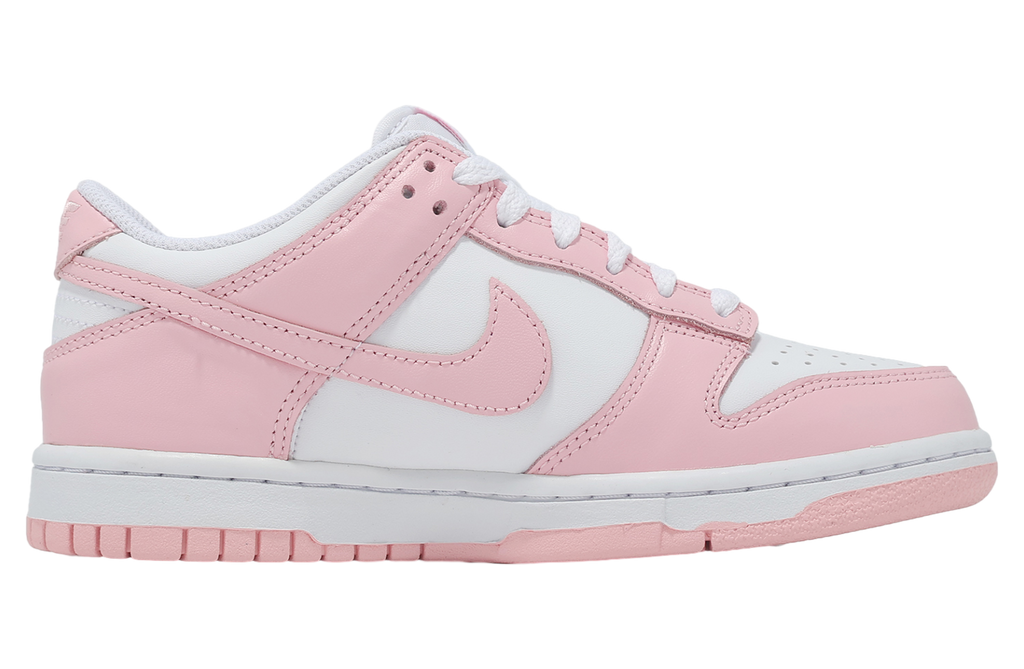 Nike Dunk Low GS White / Med Soft Pink - Image 2