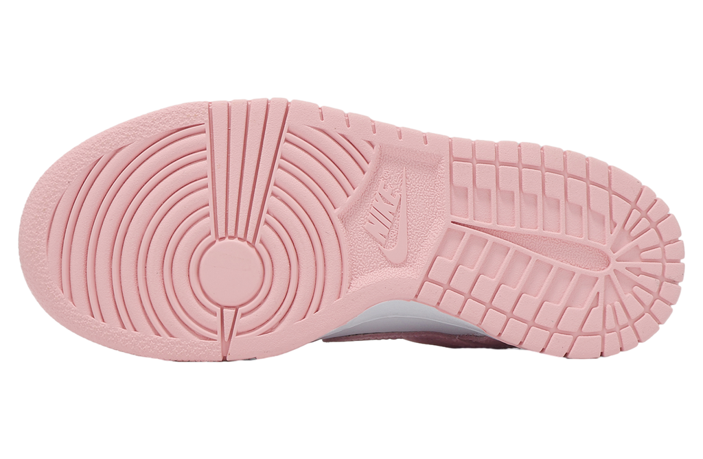 Nike Dunk Low GS White / Med Soft Pink - Image 4