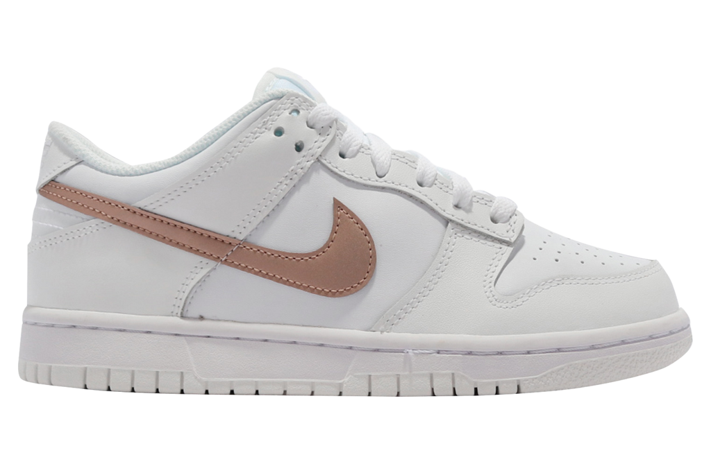 Nike Dunk Low GS White Pink - Image 5