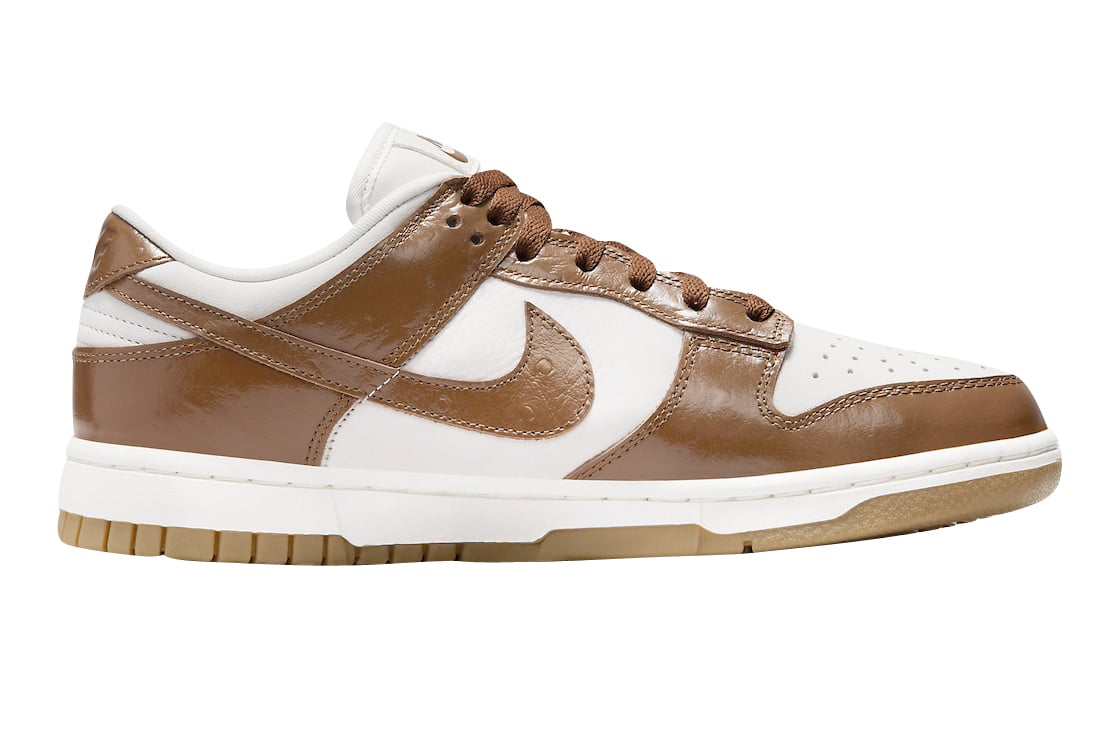 Nike Dunk Low LX WMNS Brown Ostrich - Image 3