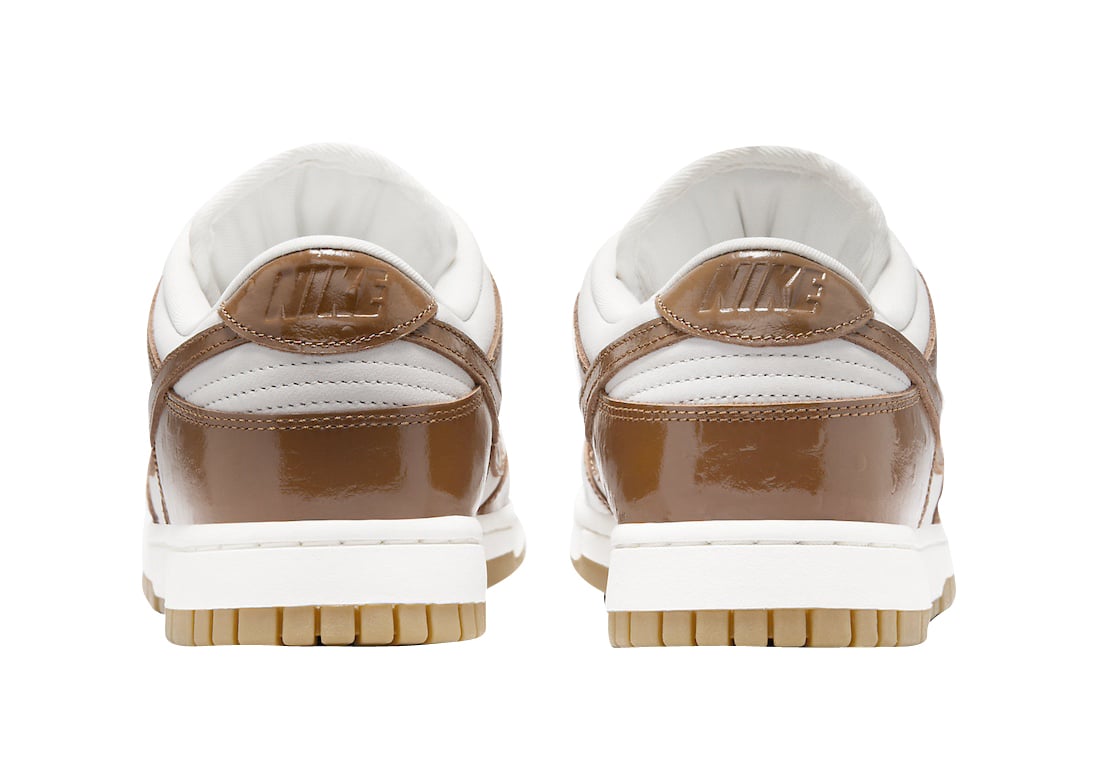 Nike Dunk Low LX WMNS Brown Ostrich - Image 5