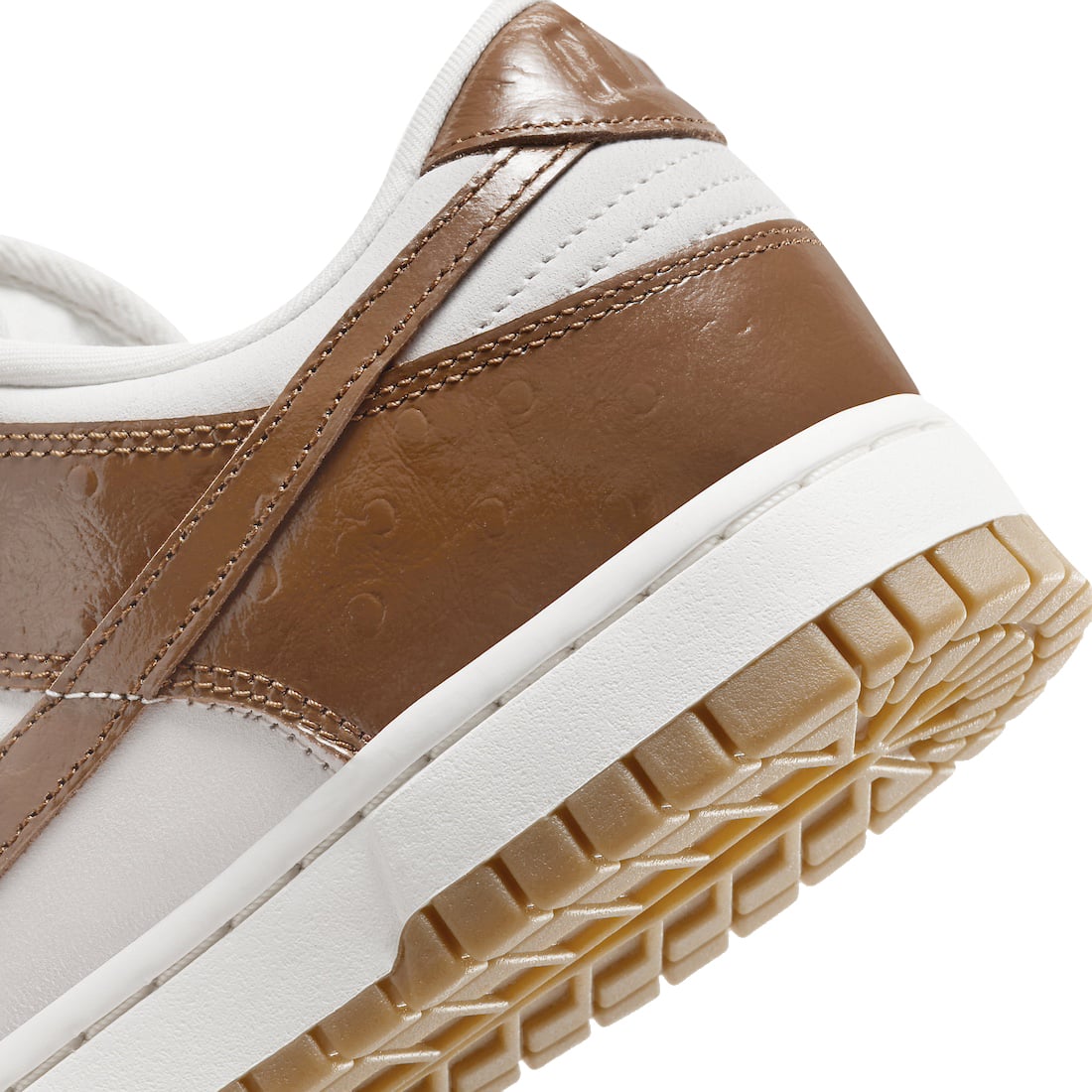 Nike Dunk Low LX WMNS Brown Ostrich - Image 8