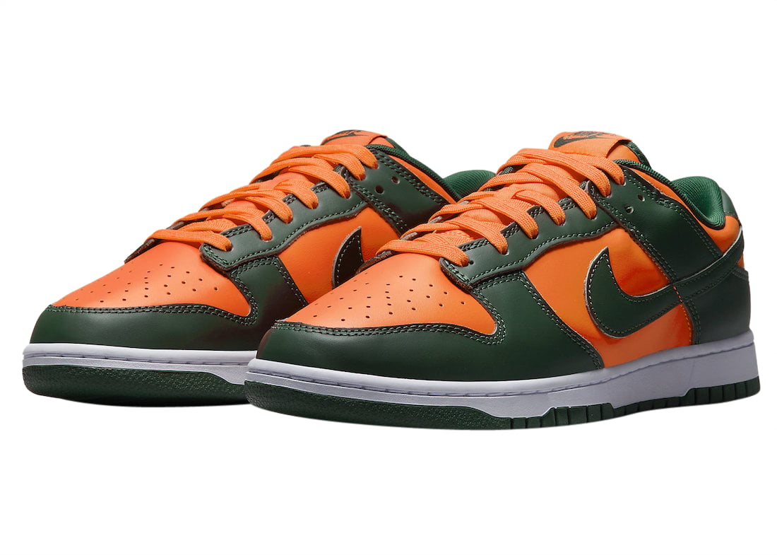 Nike Dunk Low Miami Hurricanes - Image 2