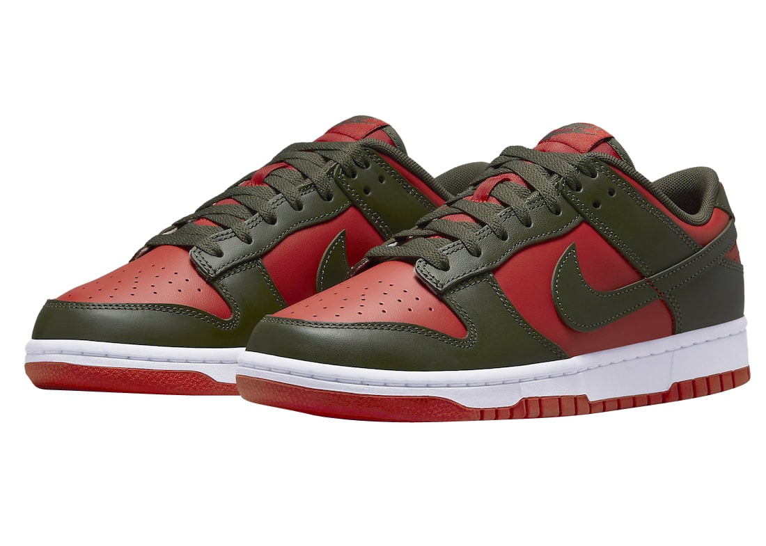 Nike Dunk Low Mystic Red - Image 2