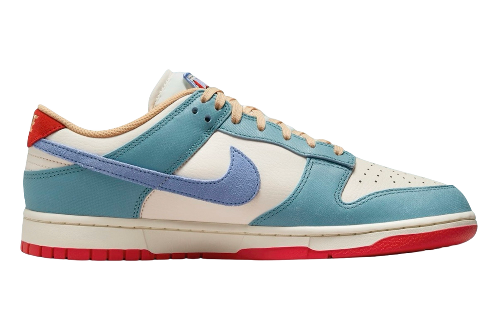 Nike Dunk Low Pale Ivory Denim Turquoise - Image 3
