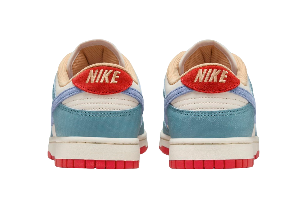 Nike Dunk Low Pale Ivory Denim Turquoise - Image 5
