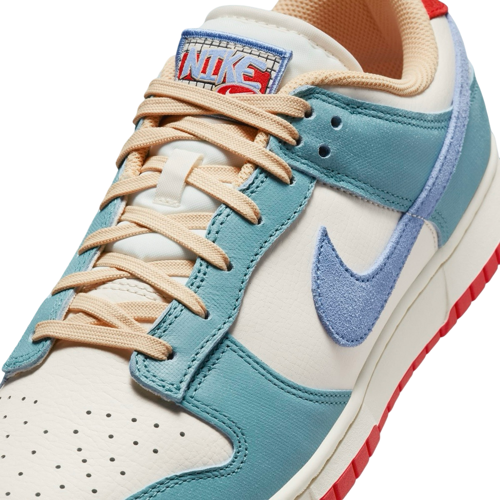 Nike Dunk Low Pale Ivory Denim Turquoise - Image 7