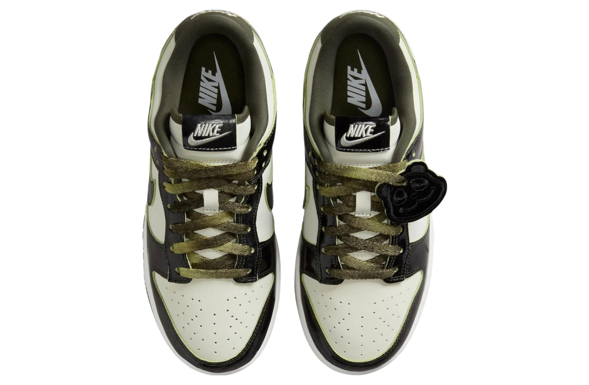 Nike Dunk Low Panda Olive - Image 4