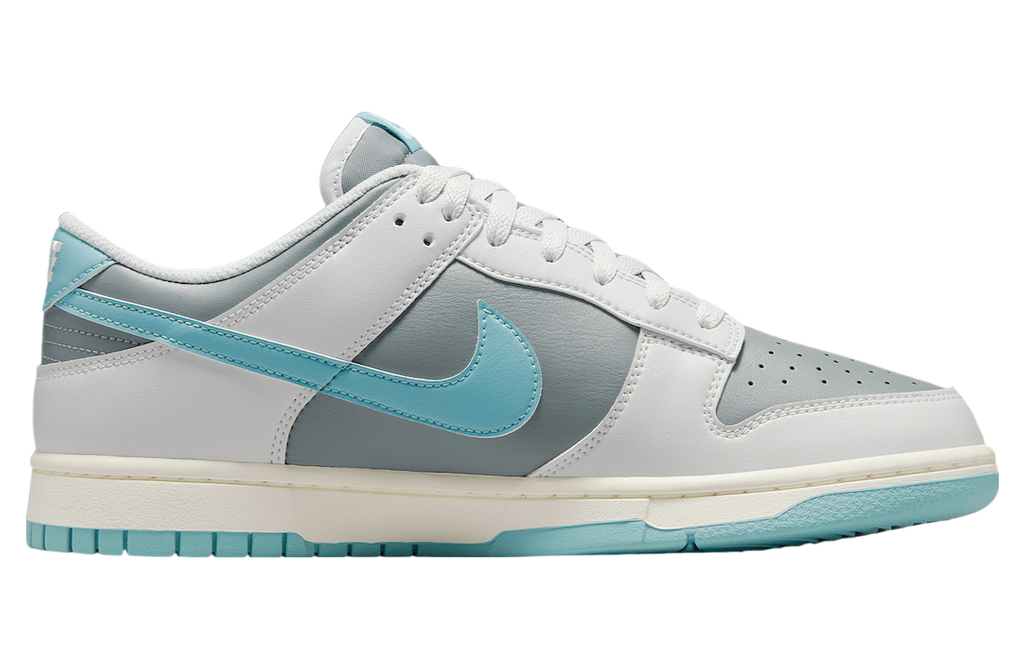 Nike Dunk Low Photon Dust / Denim Turquoise - Image 3
