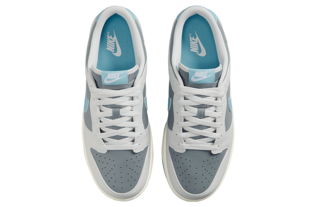 Nike Dunk Low Photon Dust / Denim Turquoise - Image 4