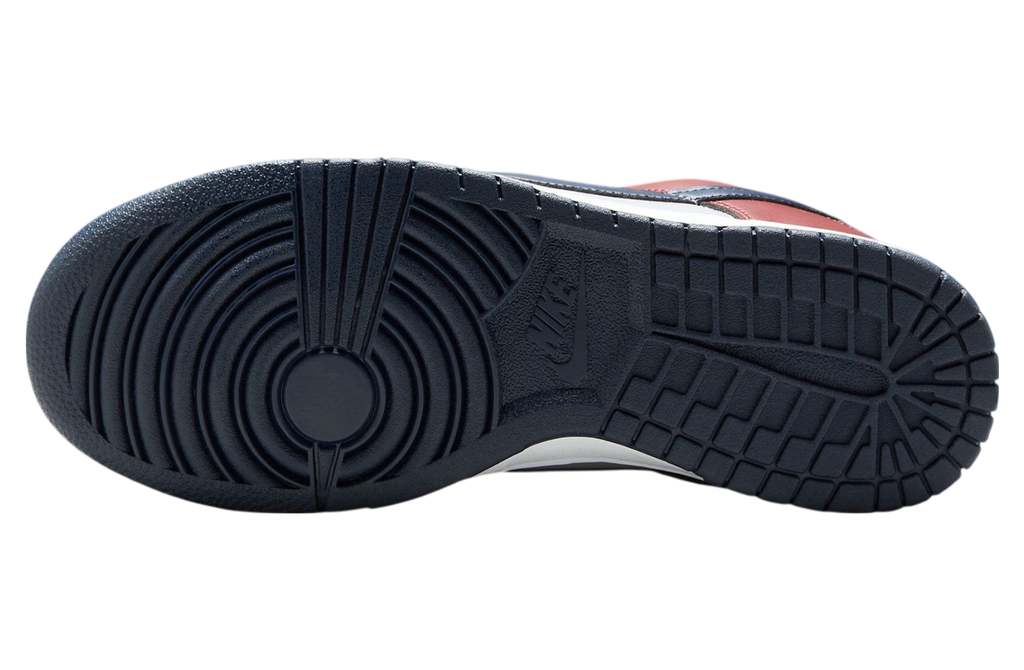Nike Dunk Low Reboots Grey / Burgundy / Navy - Image 6