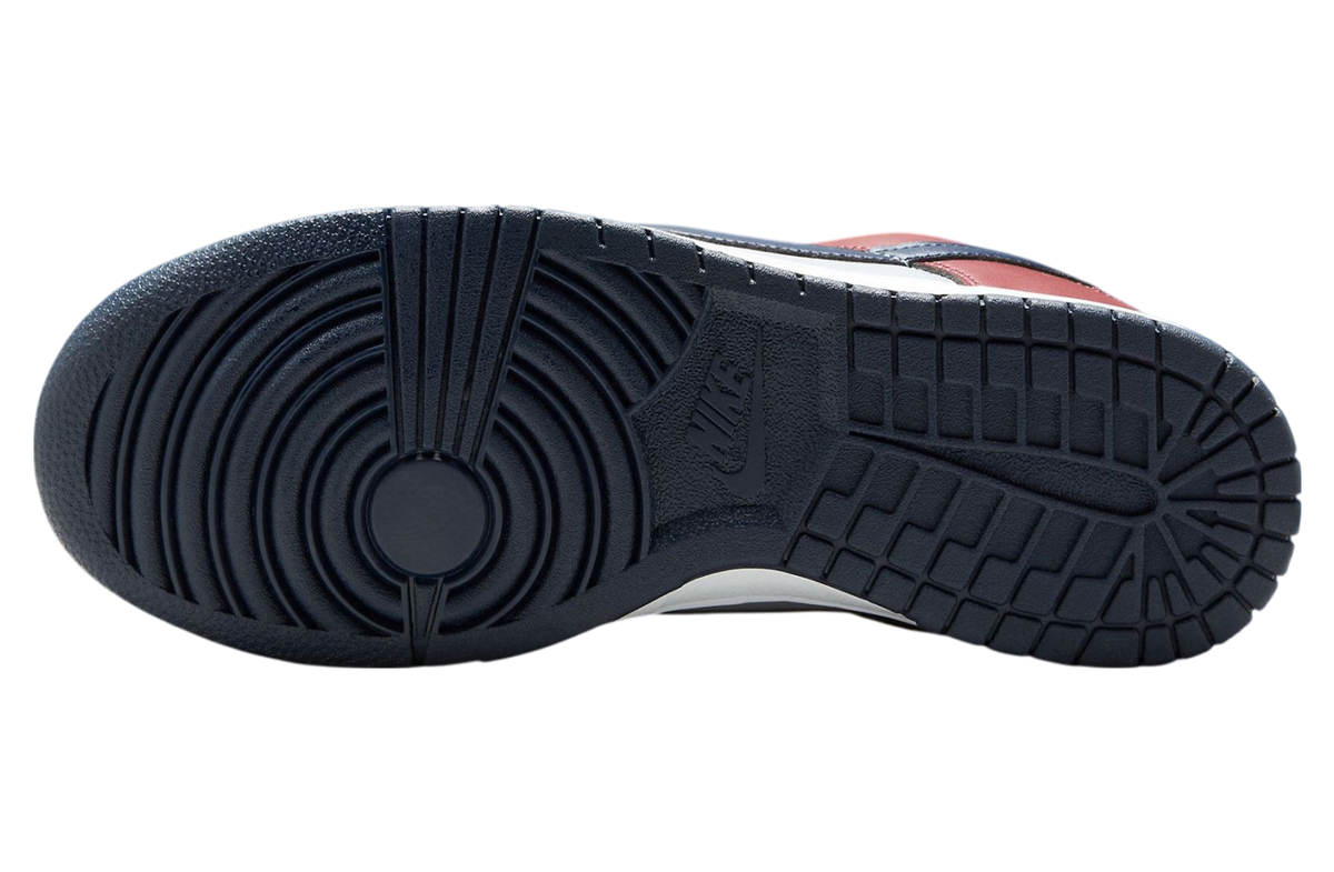 Nike Dunk Low Reboots Grey / Burgundy / Navy - Image 6