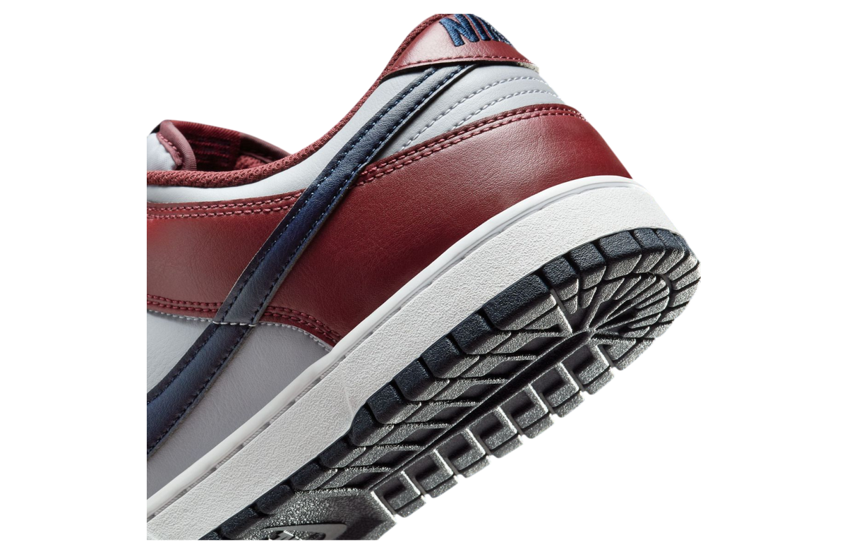 Nike Dunk Low Reboots Grey / Burgundy / Navy - Image 8