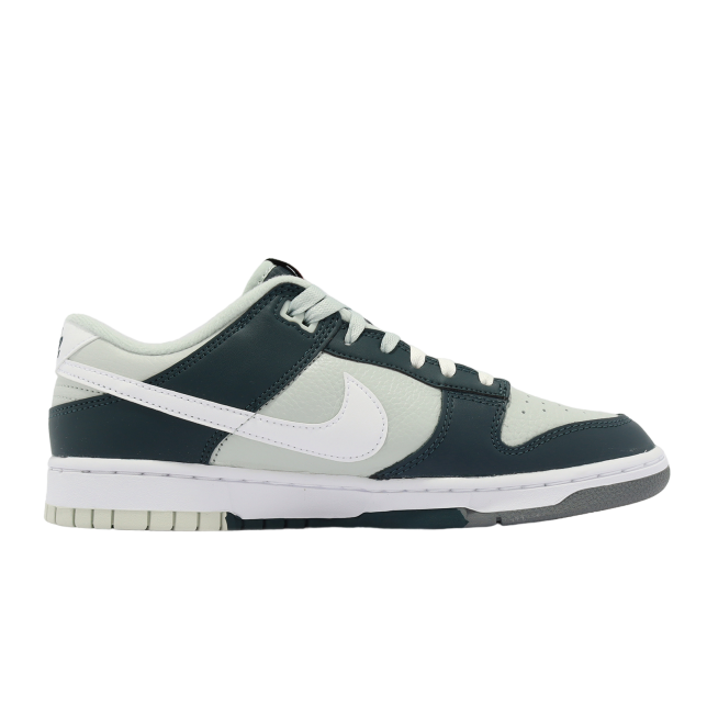 Nike Dunk Low Retro PRM Deep Jungle / Light Silver - Image 2