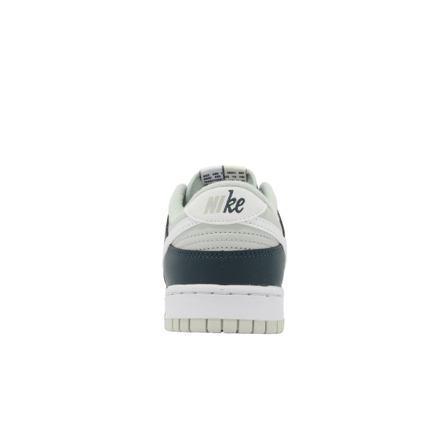 Nike Dunk Low Retro PRM Deep Jungle / Light Silver - Image 3