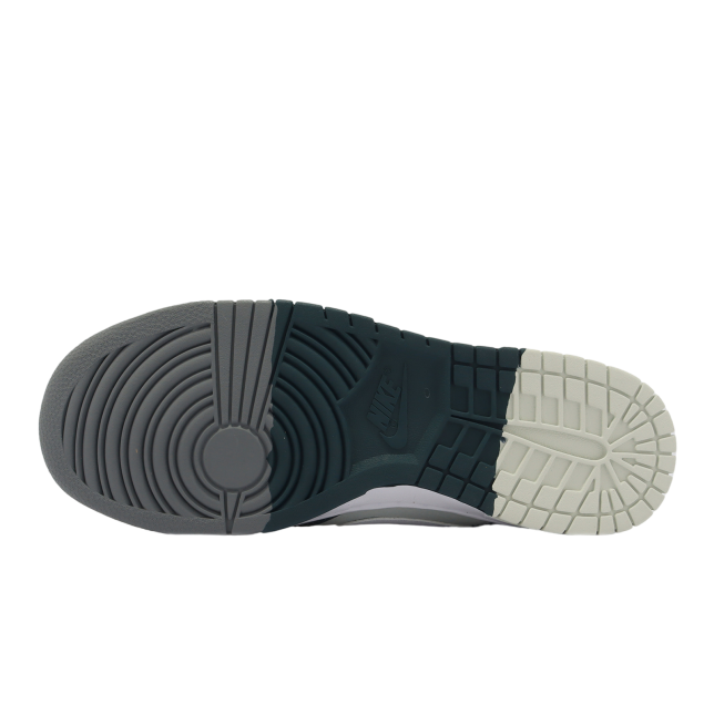 Nike Dunk Low Retro PRM Deep Jungle / Light Silver - Image 4