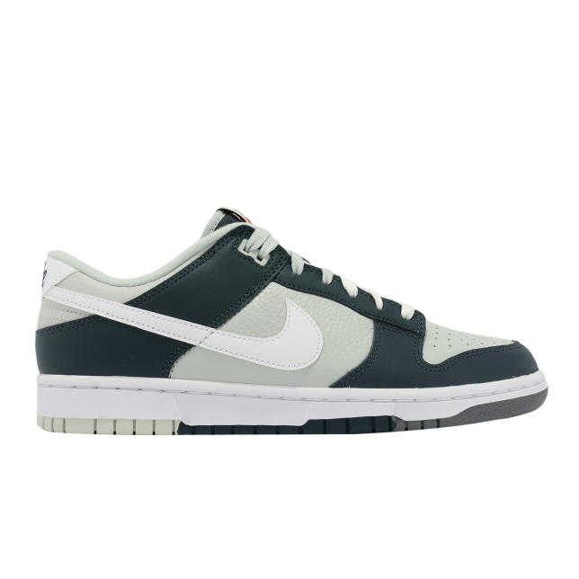 Nike Dunk Low Retro PRM Deep Jungle / Light Silver - Image 5