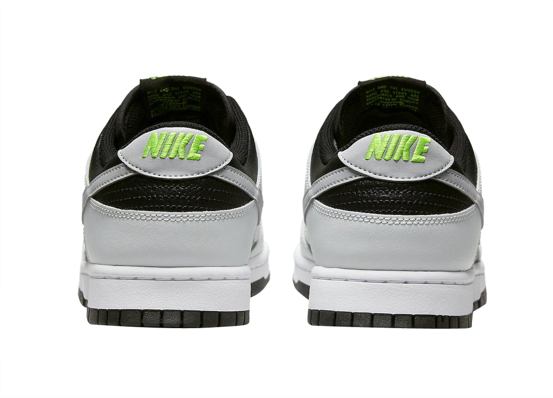 Nike Dunk Low Reverse Panda Neon - Image 5