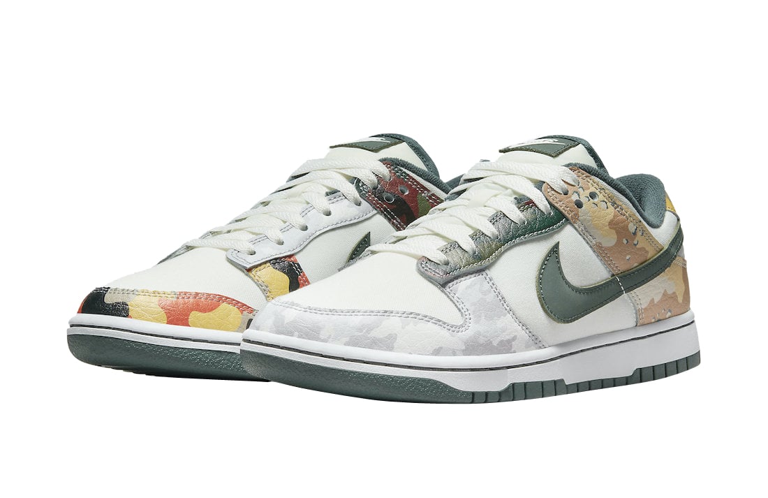 Nike Dunk Low Sail Multi Camo - Image 2