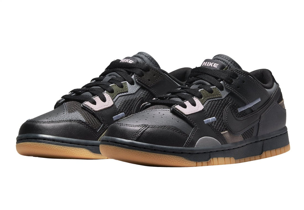 Nike Dunk Low Scrap Black Gum - Image 2