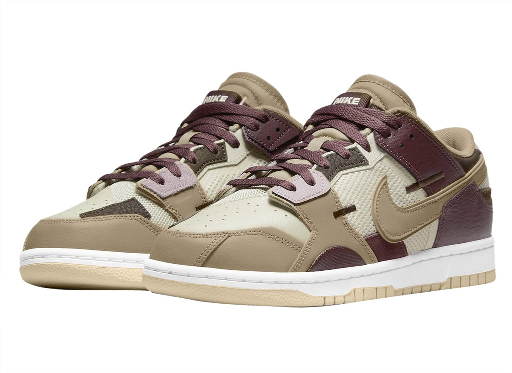 Nike Dunk Low Scrap Tan Brown - Image 2