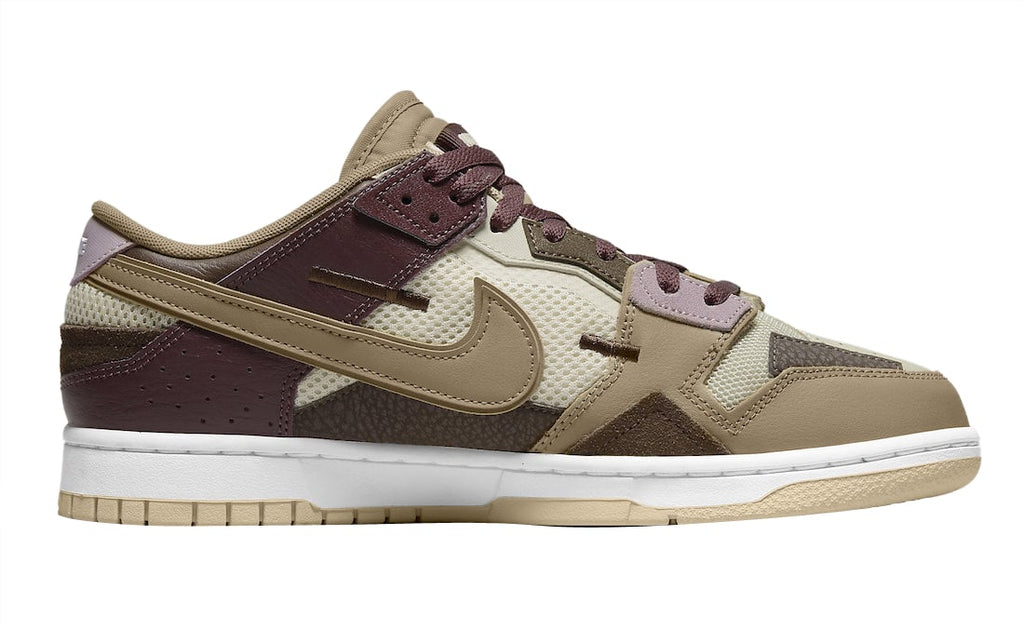 Nike Dunk Low Scrap Tan Brown - Image 3