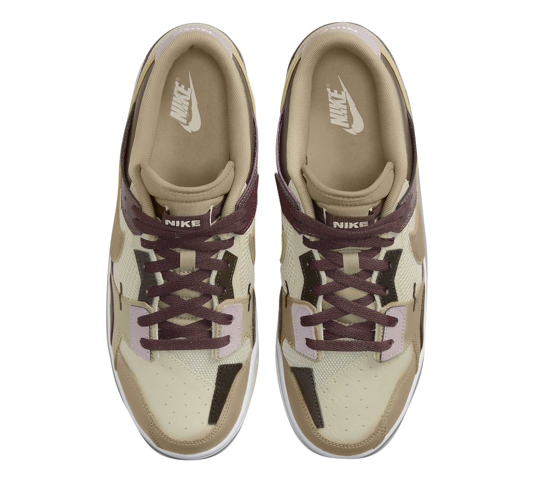 Nike Dunk Low Scrap Tan Brown - Image 4
