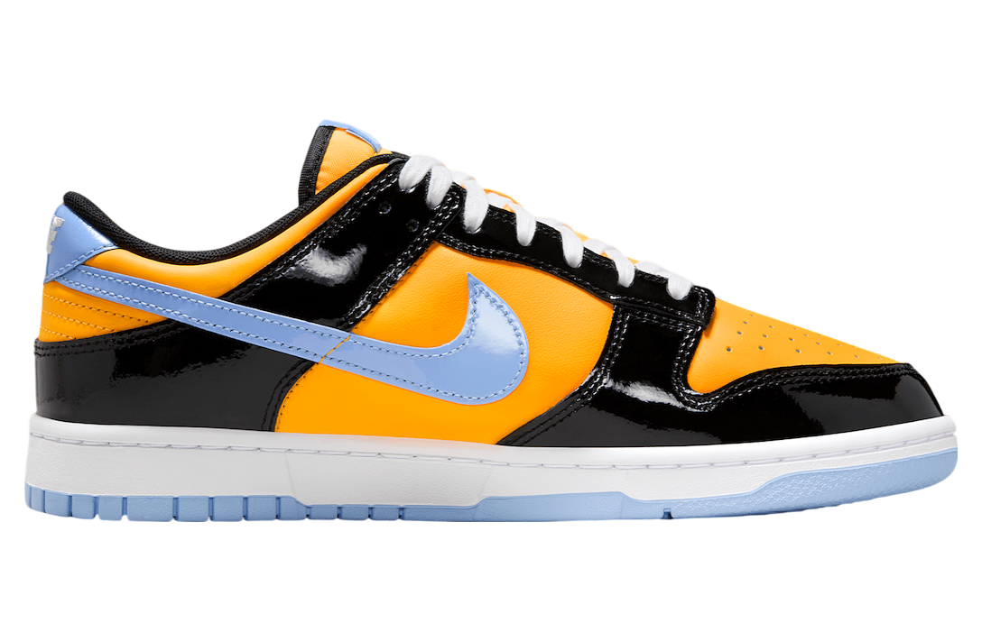 Nike Dunk Low SE Black / Laser Orange - Image 2