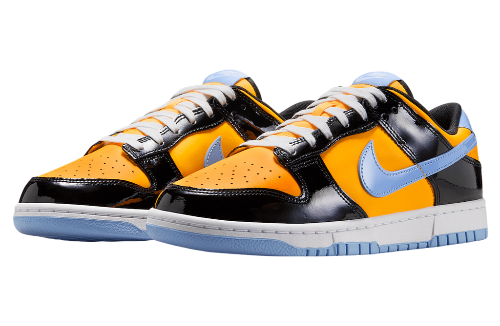 Nike Dunk Low SE Black / Laser Orange - Image 4