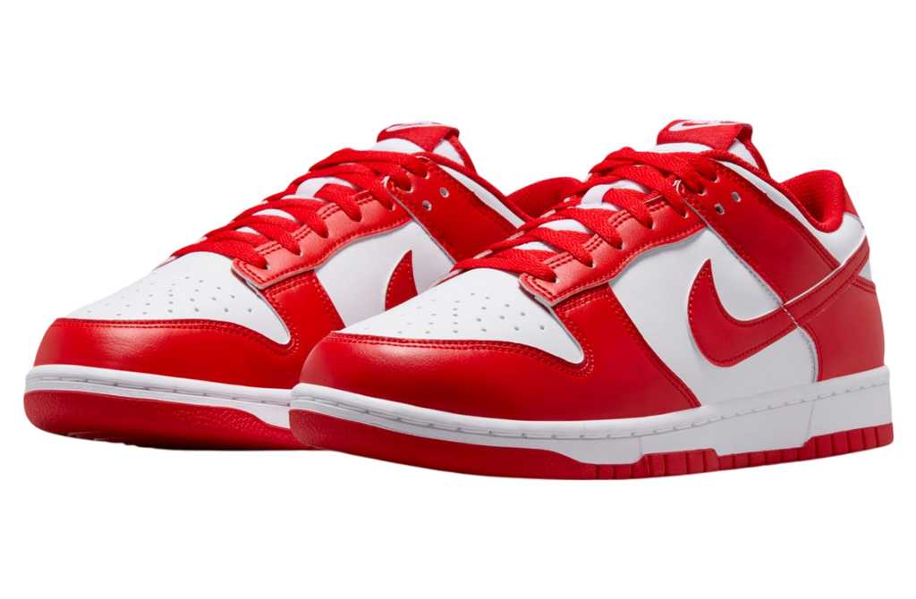 Nike Dunk Low St Johns White / University Red - Image 2
