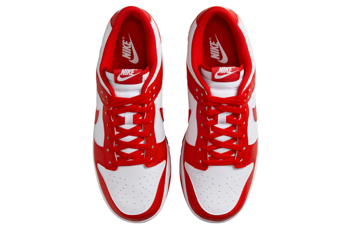 Nike Dunk Low St Johns White / University Red - Image 3