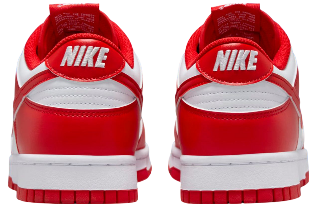 Nike Dunk Low St Johns White / University Red - Image 4