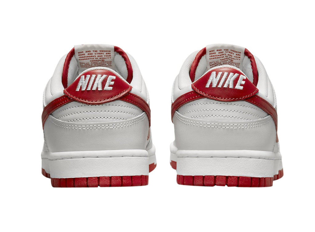 Nike Dunk Low Vast Grey Varsity Red - Image 5