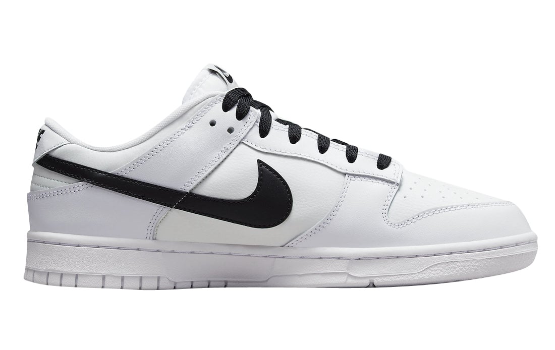 Nike Dunk Low White Black - Image 3