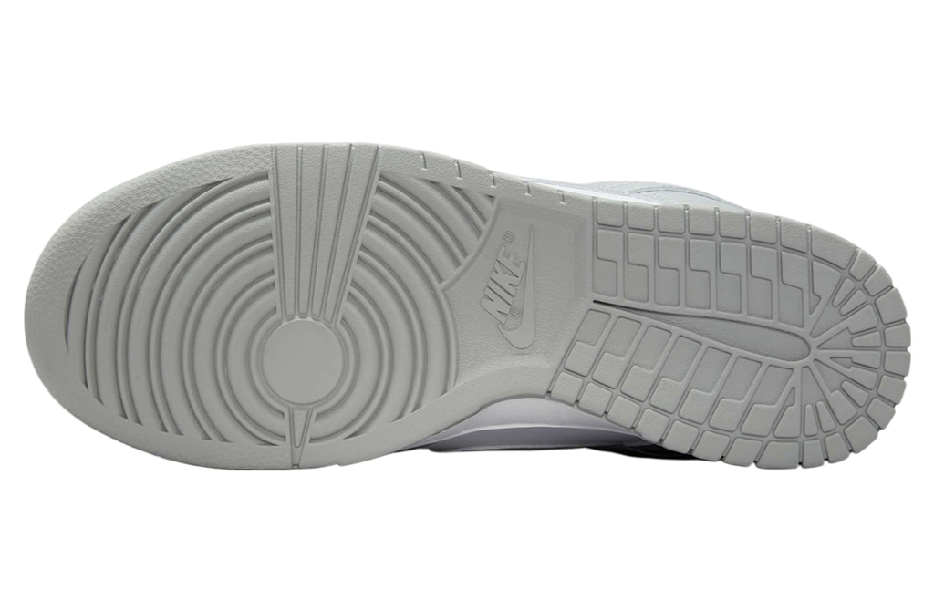 Nike Dunk Low White / Light Smoke Grey - Image 6