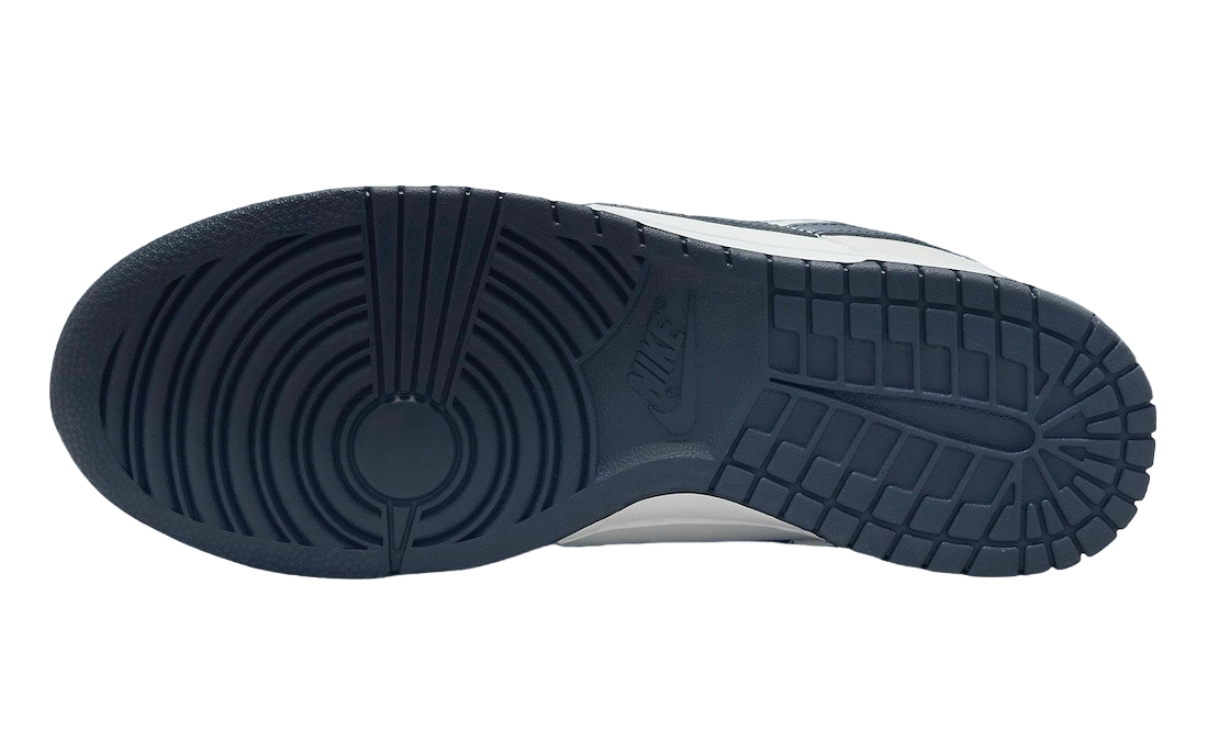 Nike Dunk Low White Midnight Navy - Image 6