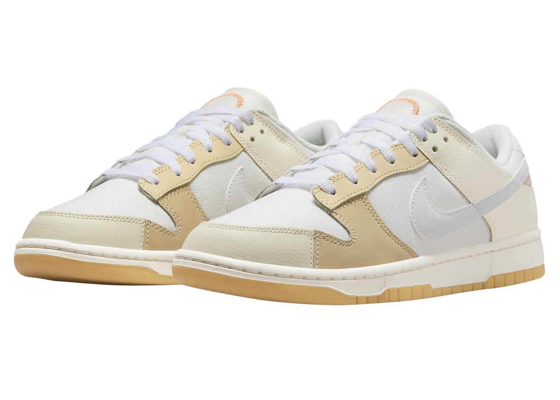 Nike Dunk Low White Sanddrift - Image 2