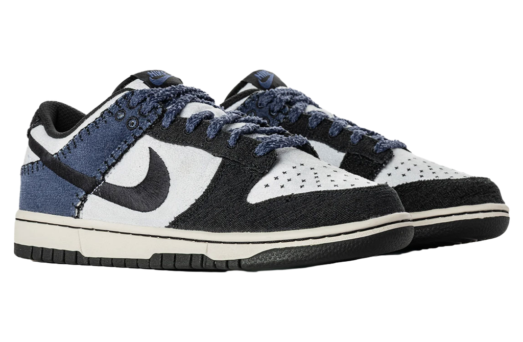 Nike Dunk Low White / Sanded Purple - Image 2