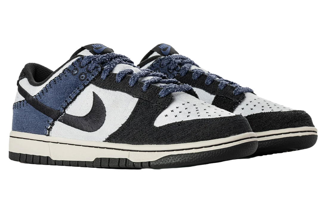 Nike Dunk Low White / Sanded Purple - Image 2